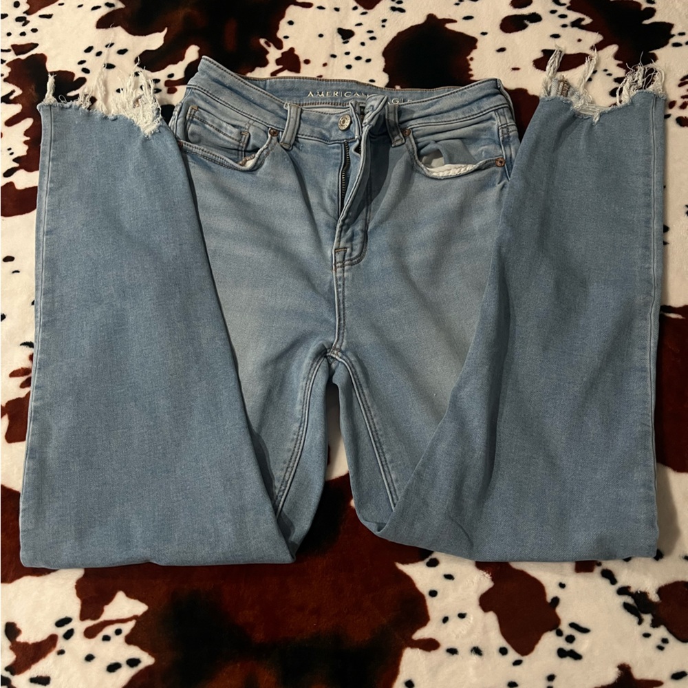 American Eagle Outfitters Light Blue Flare Jeans